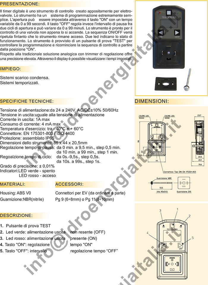 timer digitale